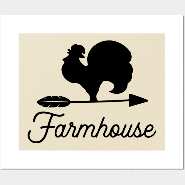 Home Series: Farmhouse Weather Vane Wall Art by Jarecrow 
